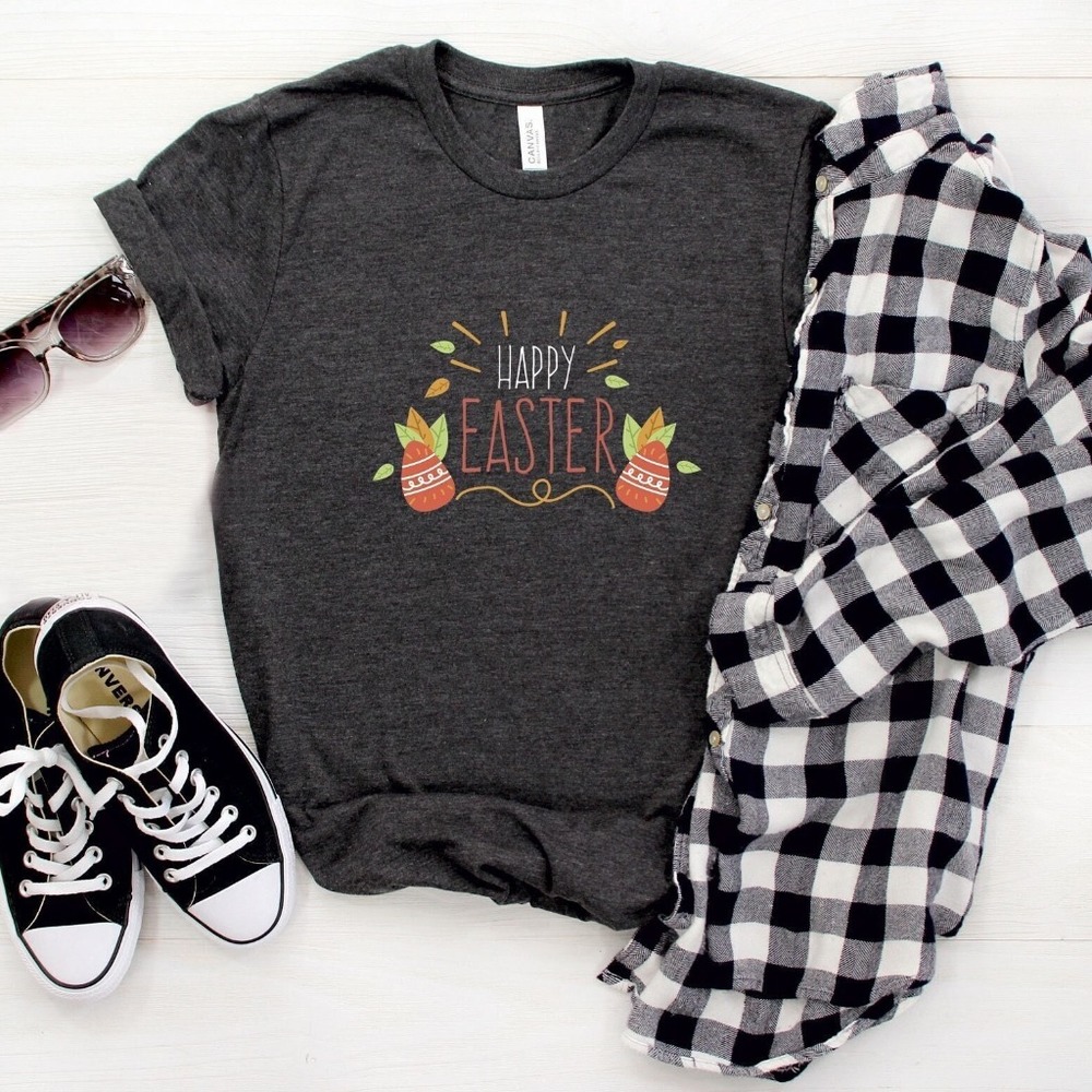 Happy Easter Shirt, Easter Shirt, Cute Easter Shirt, Easter Egg Shirt